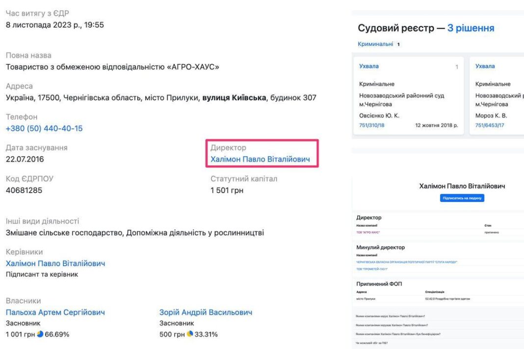 Елітний маєток на Печерську і крадені врожаї: журналісти дослідили “активи” нардепа Халімона